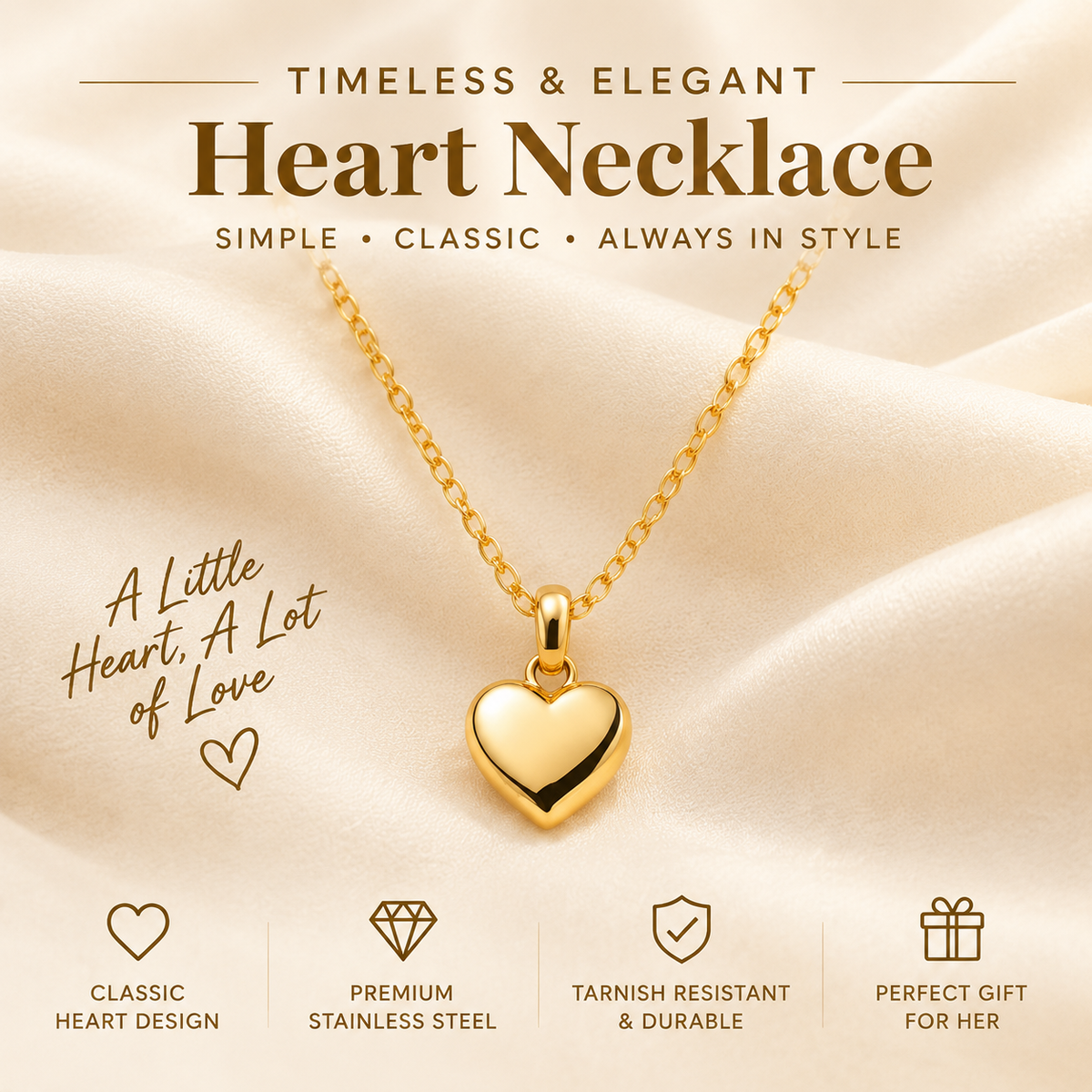 Heart Pendant Necklace