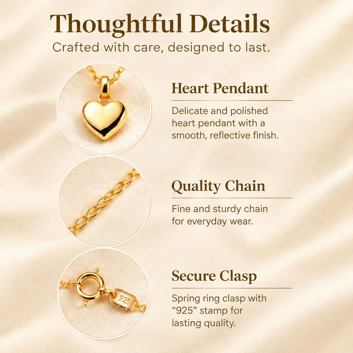Heart Pendant Necklace