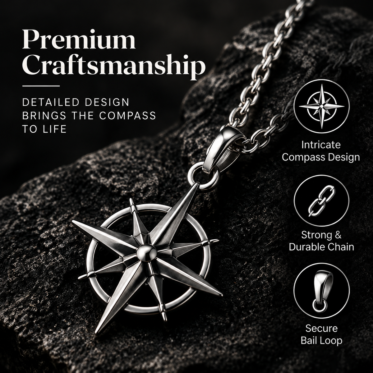 Compass Necklace — A Symbol of Direction &amp Purpose