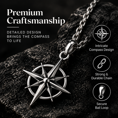 Compass Necklace — A Symbol of Direction &amp Purpose