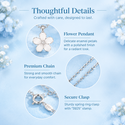 Flower Pendant Necklace