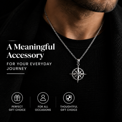 Compass Necklace — A Symbol of Direction &amp Purpose
