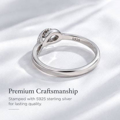 Infinity Twist Diamond Ring